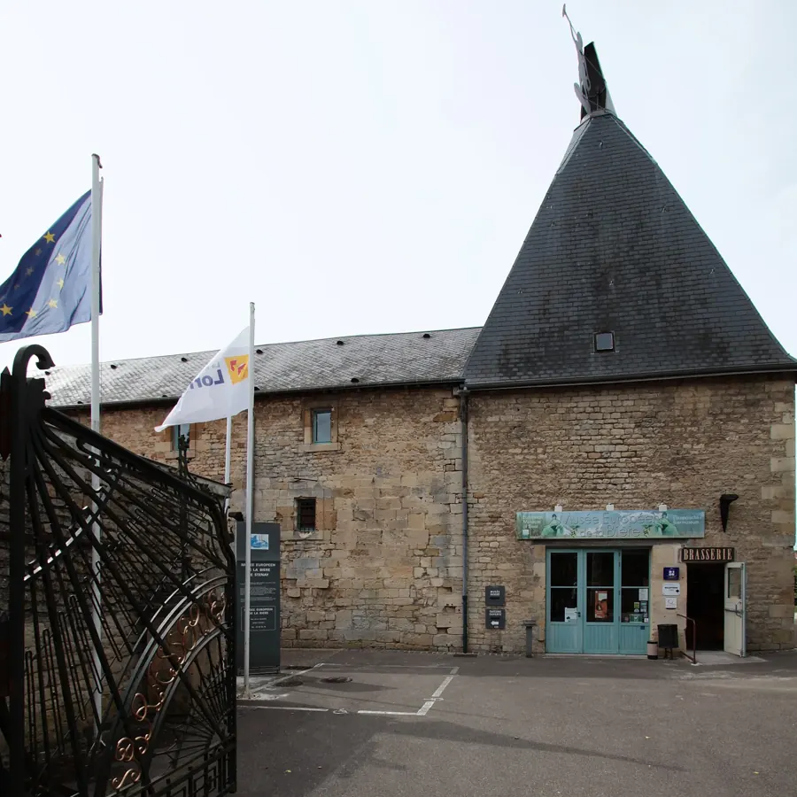 Entrée du Musée européen de la Bière à Stenay
